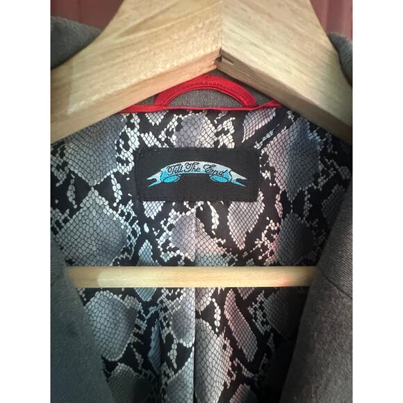 Vintage Till The End Gray Blazer - Picture 6 of 7